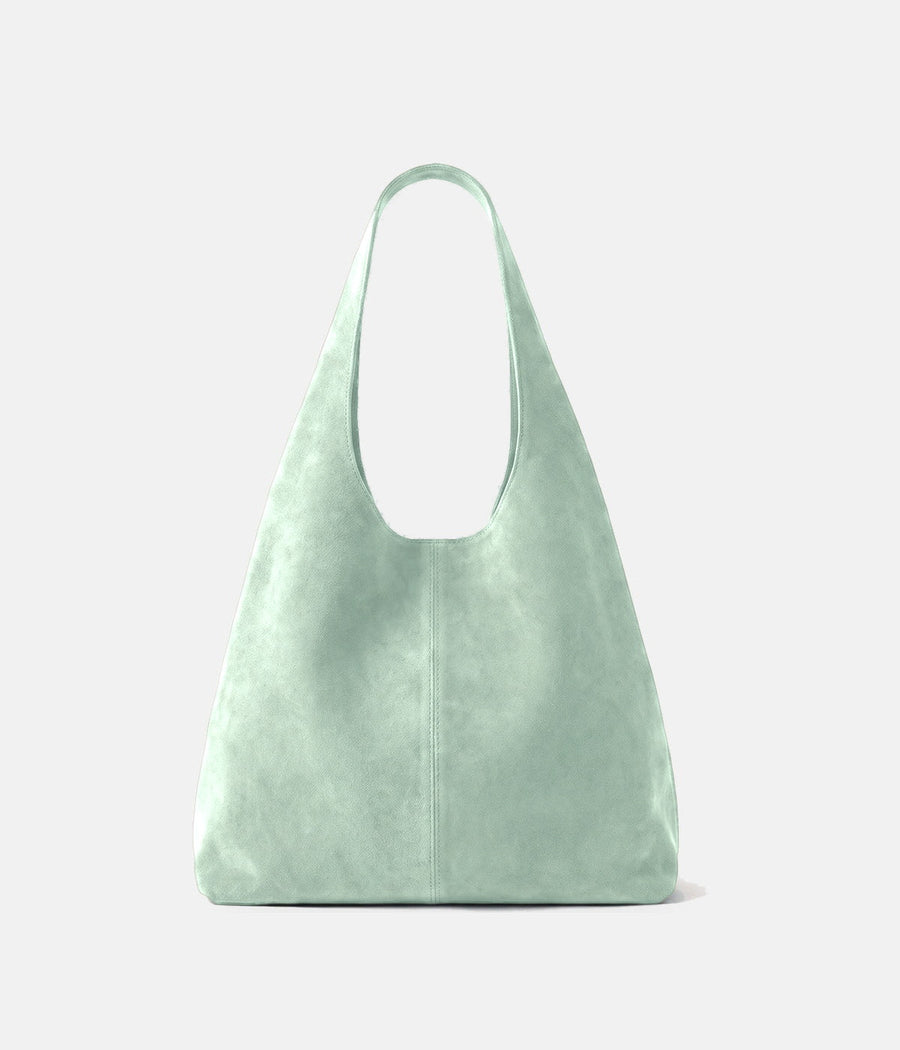 Freja Bag Bleu teal — leather bag, AUNE