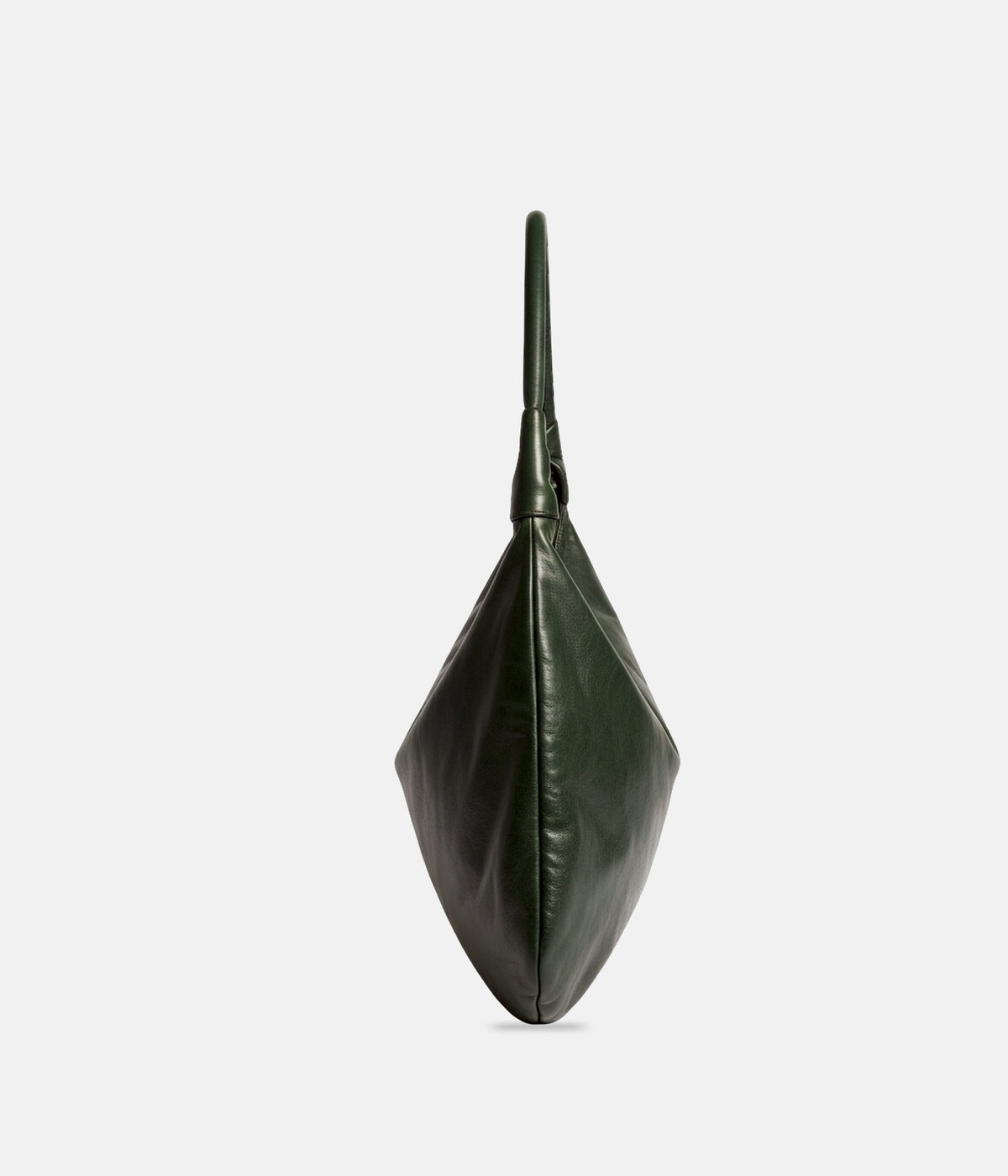 Sac Frida vert AUNE — vue de profil — AUNE