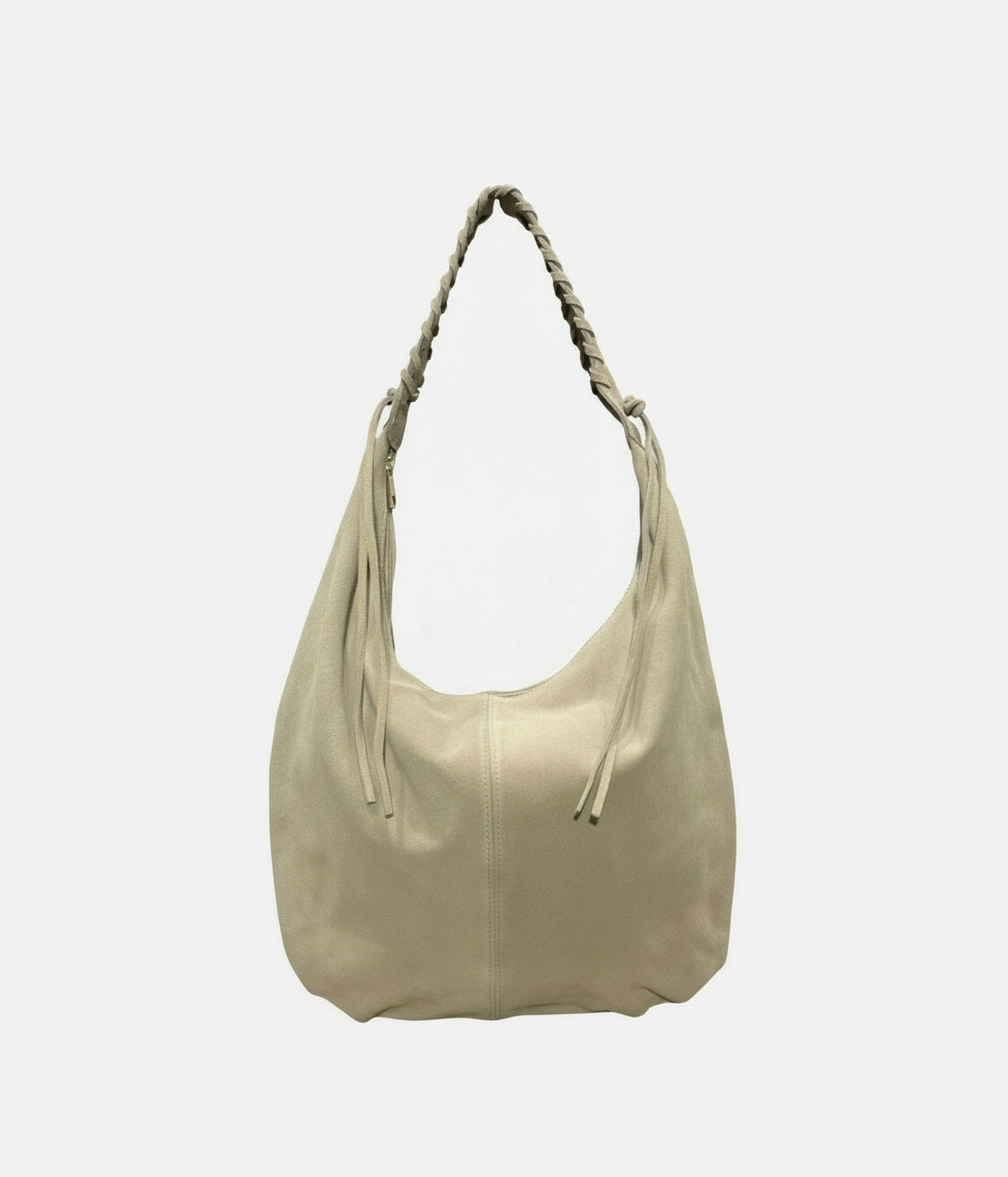 Sac Ingrid beige — profil — AUNE