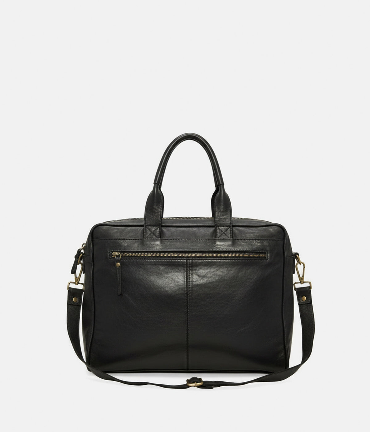 Sac Njord AUNE — vue de dos, poche zippée et bandoulière à mousquetons — AUNE